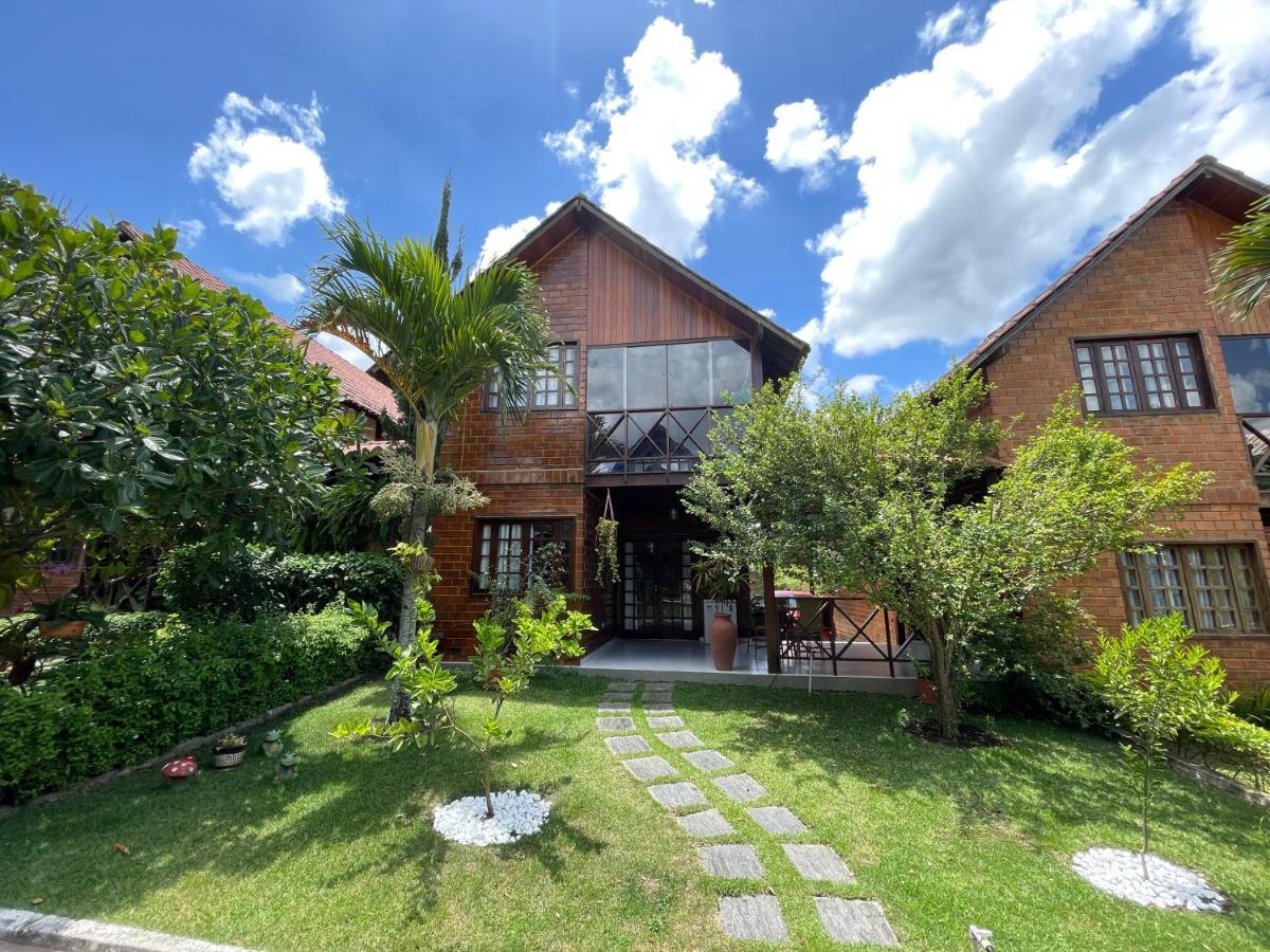 Lindo Chale Em Gravata - Condominio Mont Blanc V Kültér fotó